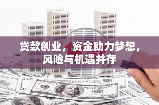 临猗贷款创业，资金助力梦想，风险与机遇并存