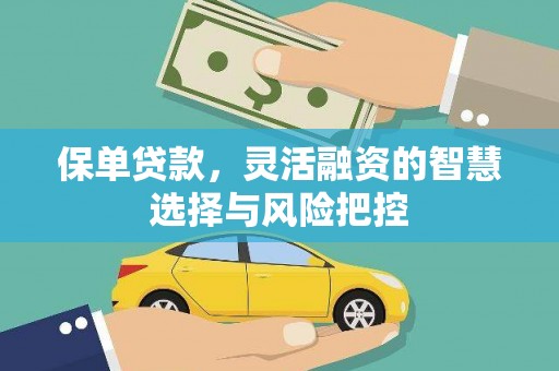 临猗保单贷款，灵活融资的智慧选择与风险把控
