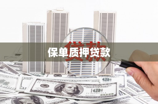 临猗保单质押贷款