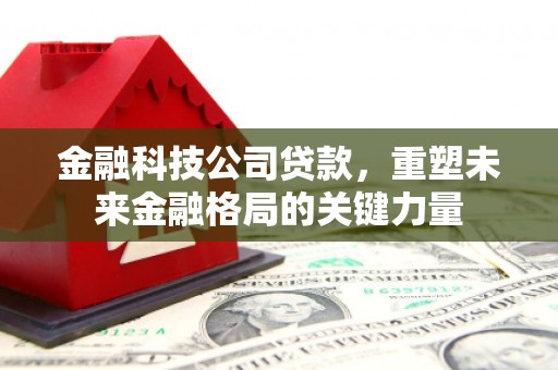 临猗金融科技公司贷款，重塑未来金融格局的关键力量