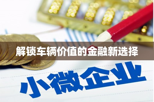 临猗解锁车辆价值的金融新选择