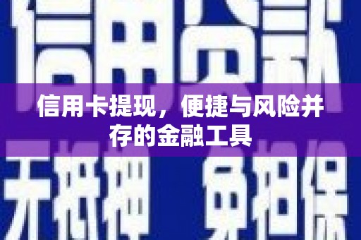 临猗信用卡提现，便捷与风险并存的金融工具