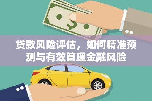 临猗贷款风险评估，如何精准预测与有效管理金融风险