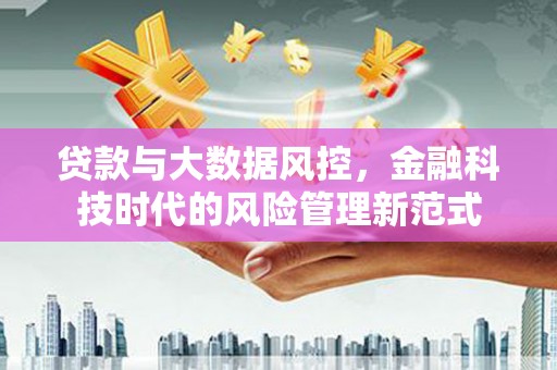 临猗贷款与大数据风控，金融科技时代的风险管理新范式
