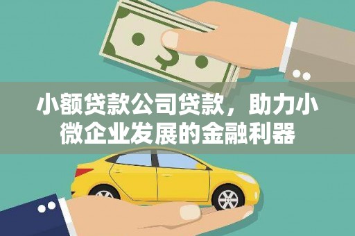 临猗小额贷款公司贷款，助力小微企业发展的金融利器