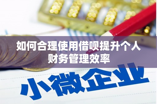 临猗如何合理使用借呗提升个人财务管理效率