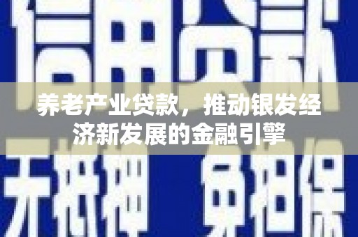 临猗养老产业贷款，推动银发经济新发展的金融引擎