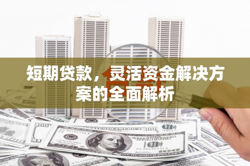 临猗短期贷款，灵活资金解决方案的全面解析
