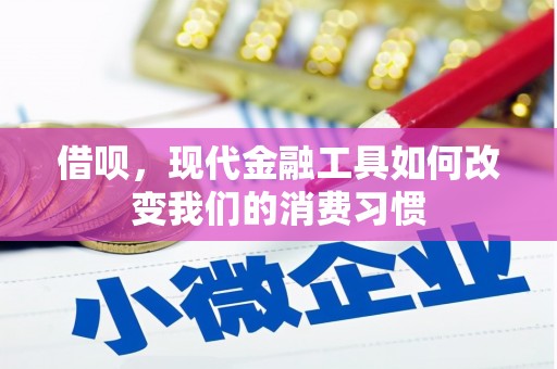 临猗借呗，现代金融工具如何改变我们的消费习惯