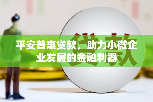 临猗平安普惠贷款，助力小微企业发展的金融利器