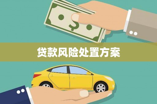 临猗贷款风险处置方案