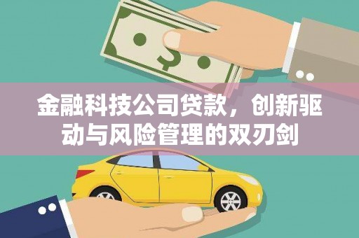 临猗金融科技公司贷款，创新驱动与风险管理的双刃剑
